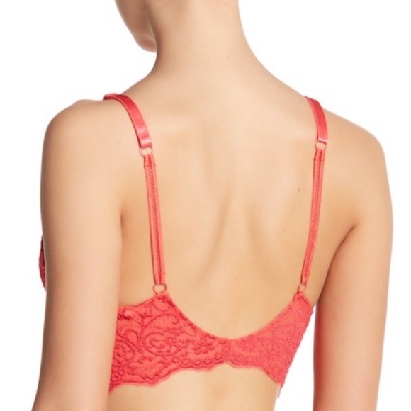 Free People Eye of The Sun Bralette (Red Combo) - Picture 6 of 8